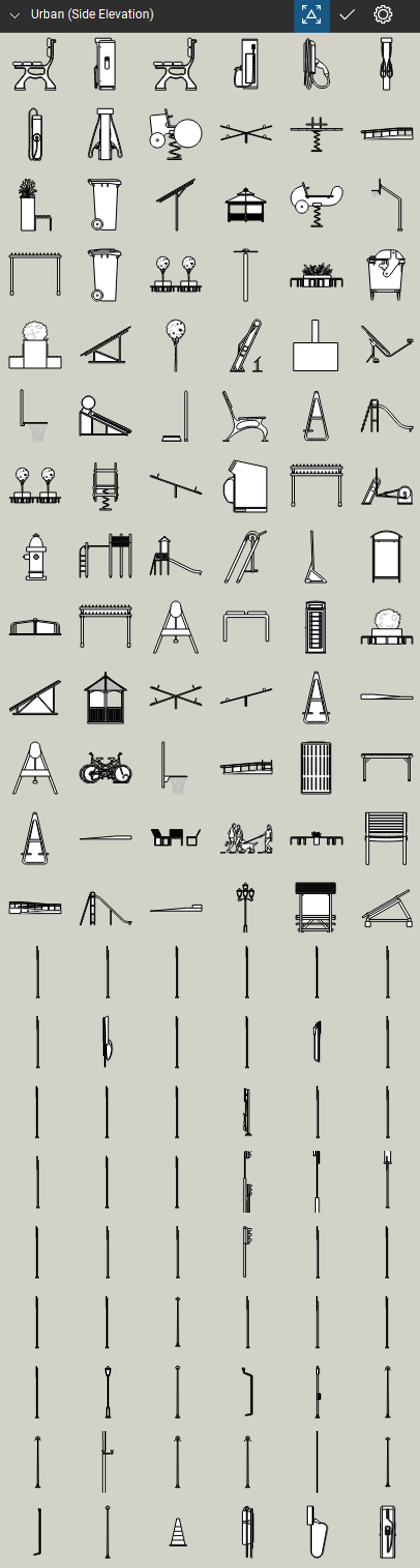 Landscaping, Urban Design and Planning Bluebeam Tool Set
