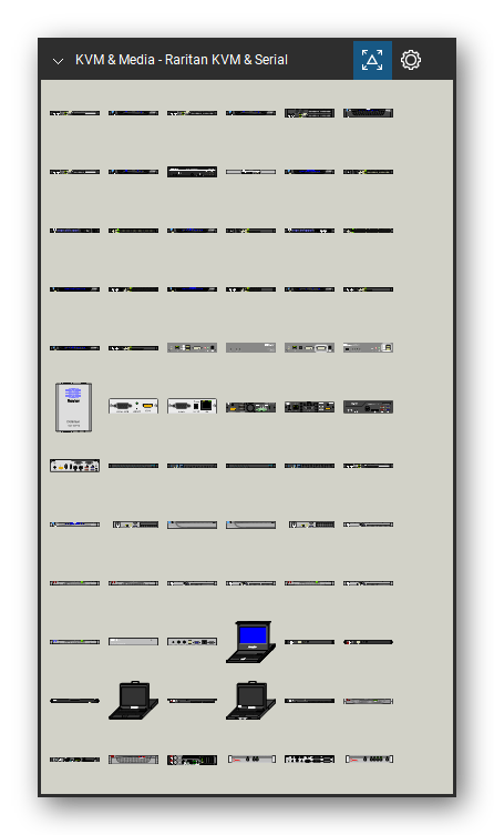 KVM, Console Servers & Media Converters tool set for Bluebeam Revu, Raritan KVM & Serial set (tools 1-72 of 152) - 72 views of 37 devices, front, rear, top and isometric: Legrand DKX3-108/DKX3-808, Legrand DKX3-132/DKX3-232/DKX3-432/DKX3-832, Legrand DKX3-464/DKX3-864, Legrand DKX3-116/DKX3-216/DKX3-416, Legrand DKX3-UST, Legrand DKX3-UST Rackmount, Legrand DSX2-32M DC, Legrand DSX2-48M DC, Legrand DSX2-8M DC, Legrand DSX2-48M and 27 more. Tool Chest in Symbol view.