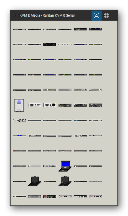KVM, Console Servers & Media Converters tool set for Bluebeam Revu, Raritan KVM & Serial set (tools 1-72 of 152) - 72 views of 37 devices, front, rear, top and isometric: Legrand DKX3-108/DKX3-808, Legrand DKX3-132/DKX3-232/DKX3-432/DKX3-832, Legrand DKX3-464/DKX3-864, Legrand DKX3-116/DKX3-216/DKX3-416, Legrand DKX3-UST, Legrand DKX3-UST Rackmount, Legrand DSX2-32M DC, Legrand DSX2-48M DC, Legrand DSX2-8M DC, Legrand DSX2-48M and 27 more. Tool Chest in Symbol view.