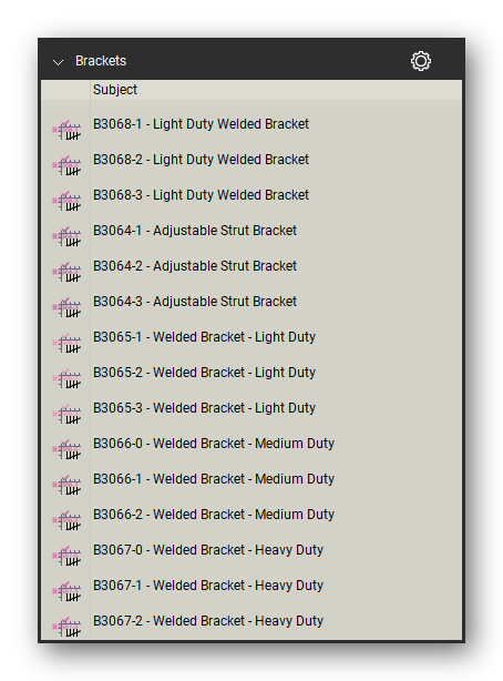 Brackets count tools in a Bluebeam Revu tool set