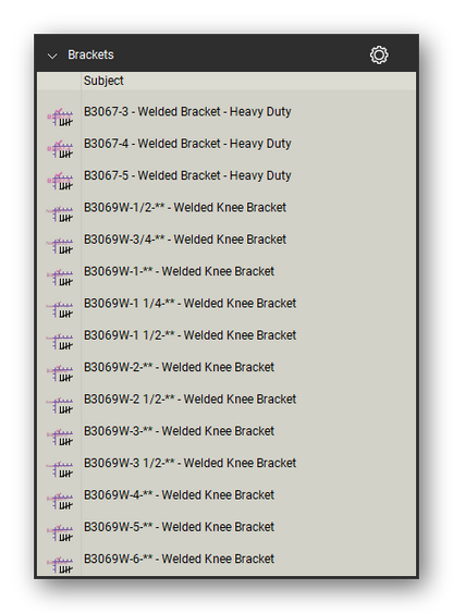 Brackets count tools in a Bluebeam Revu tool set