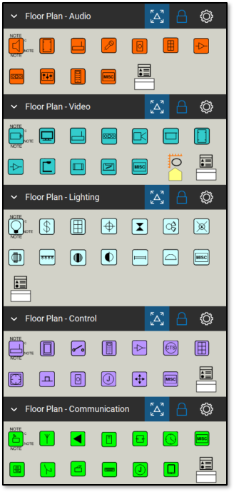 AV System Design & Documentation Bluebeam Tool Set