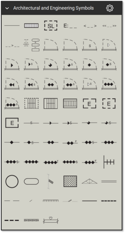 Fire Safety and Emergency Symbols Bluebeam Tool Set