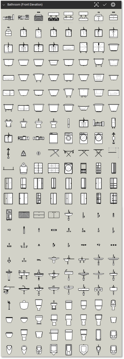 Interior Design and Architecture Bluebeam Tool Set
