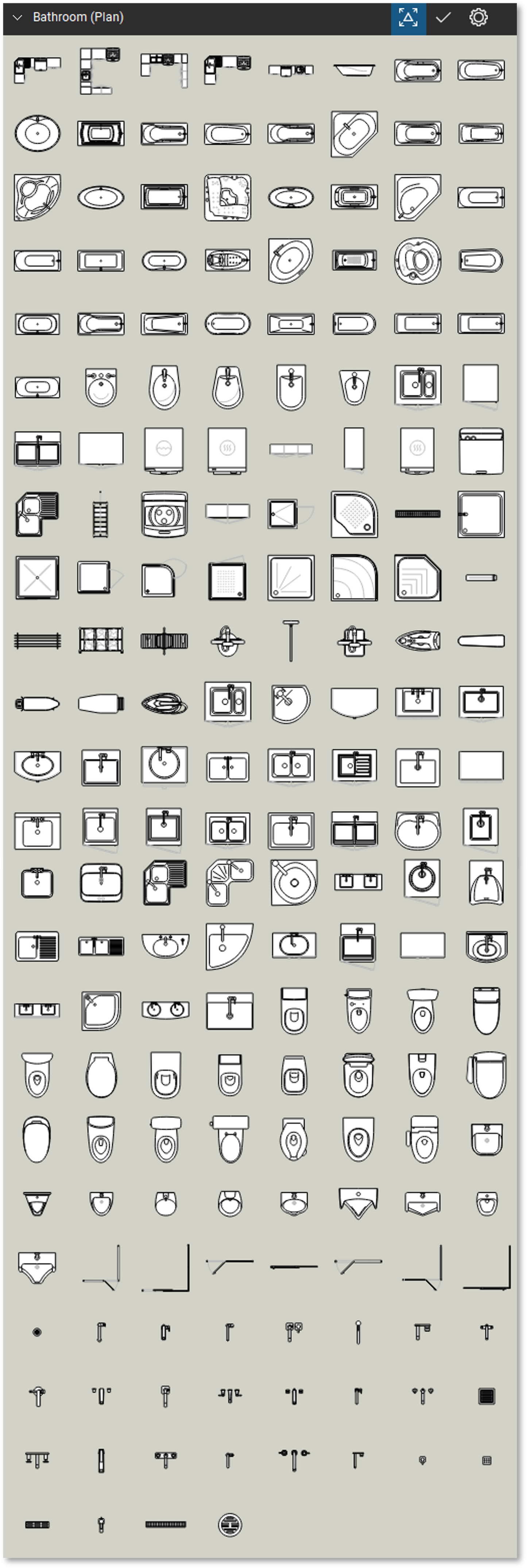 Interior Design and Architecture Bluebeam Tool Set