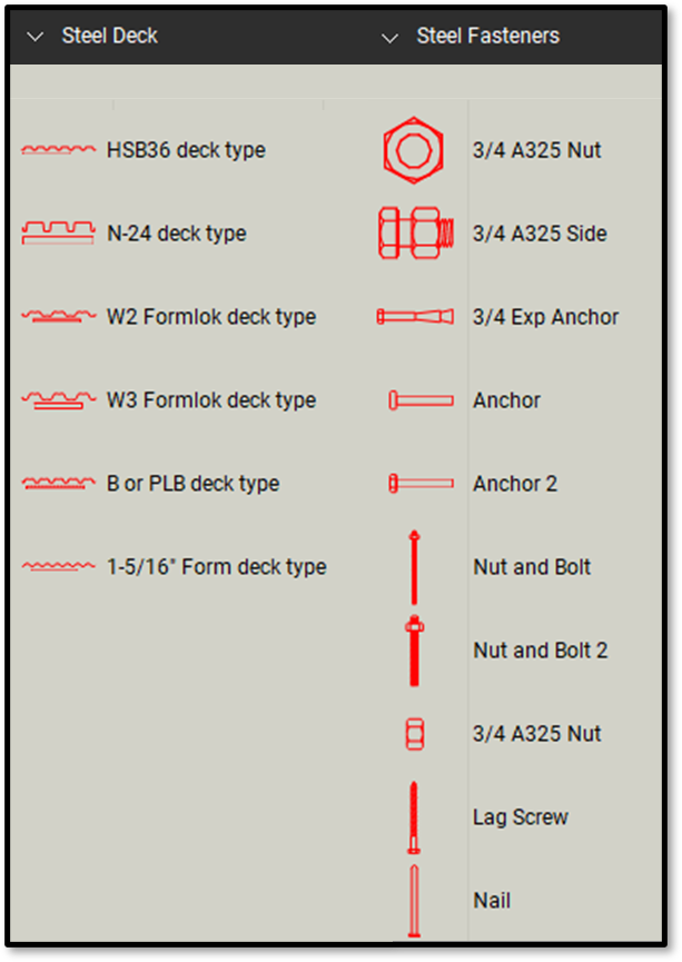 Structural Bluebeam Tool Set