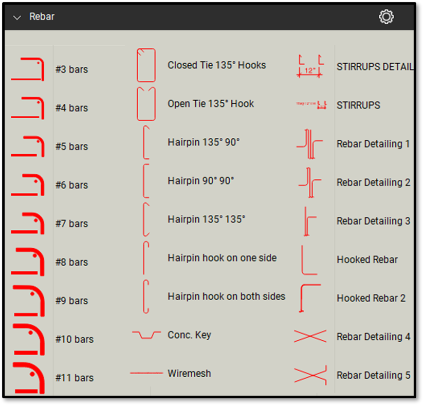 Structural Bluebeam Tool Set