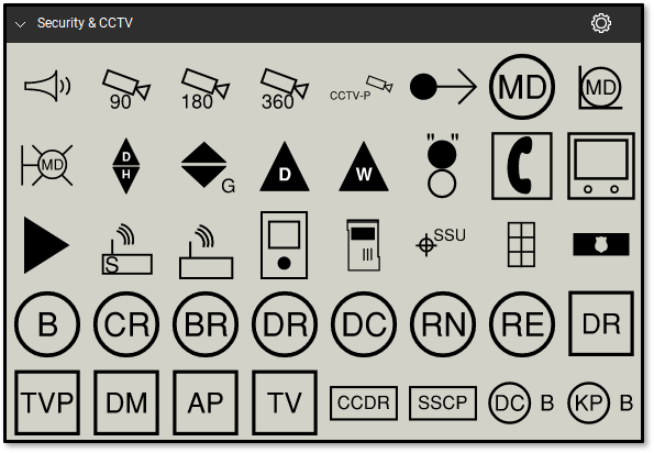 Security Surveillance, Alarm and Access Control Bluebeam Tool Set: Multiple Users