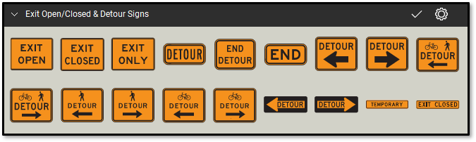 Manual on Uniform Traffic Control Devices (MUTCD) Bluebeam Tool Set