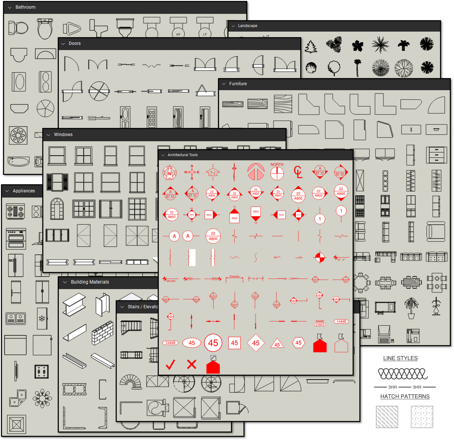 Bluebeam Revu Tool Set Architectural