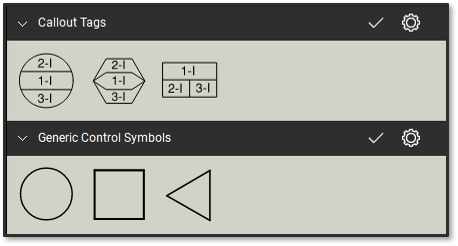 AV & Control Symbols (ANSI-J-STD-710) Bluebeam Tool Set