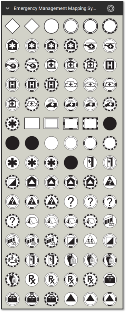 Fire Safety and Emergency Symbols Bluebeam Tool Set
