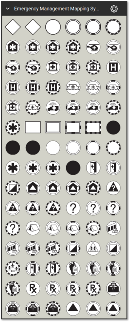 Fire Safety and Emergency Symbols Bluebeam Tool Set
