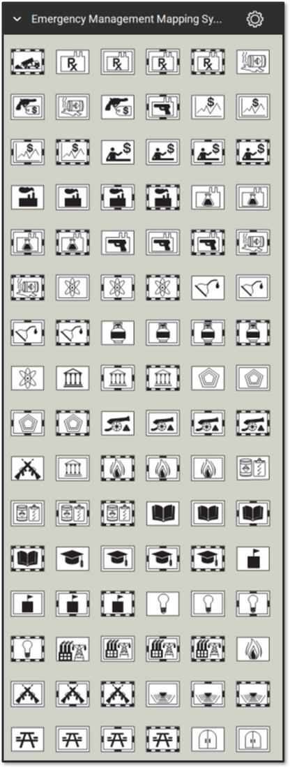 Fire Safety and Emergency Symbols Bluebeam Tool Set