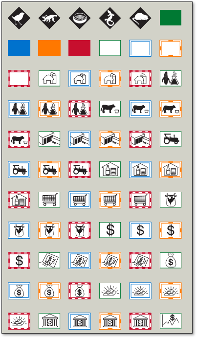 Management mapping markup in the Fire Safety and Emergency Symbols Bluebeam tool set (sheet 5 of 9)