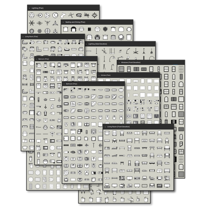 Interior Design and Architecture Bluebeam Tool Set