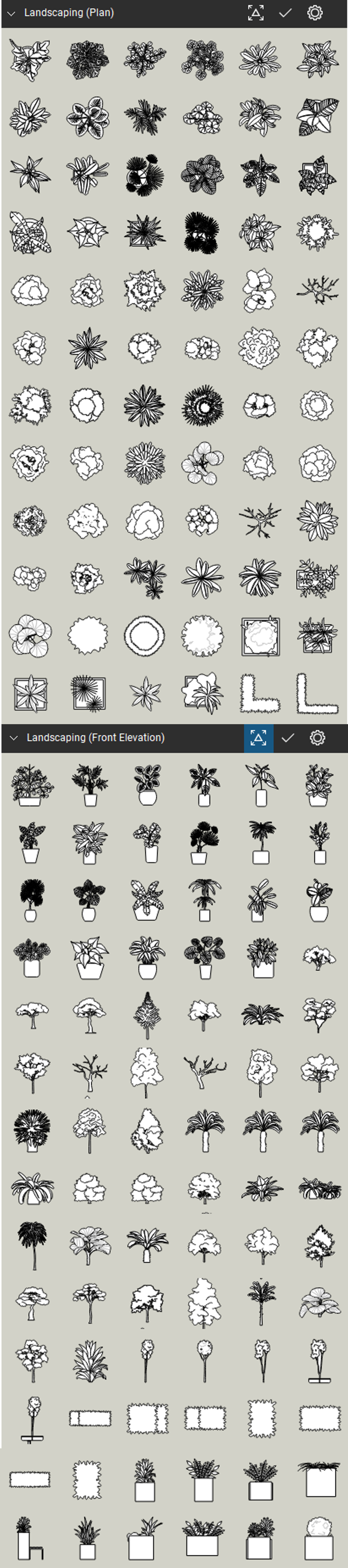 Landscaping, Urban Design and Planning Bluebeam Tool Set
