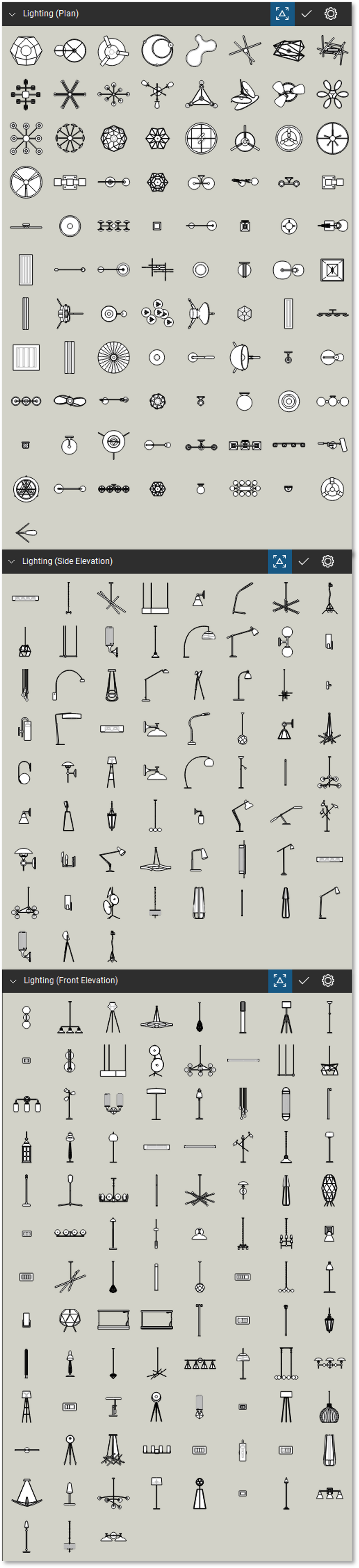 Interior Design and Architecture Bluebeam Tool Set