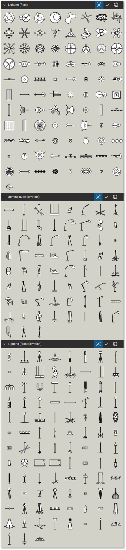 Interior Design and Architecture Bluebeam Tool Set
