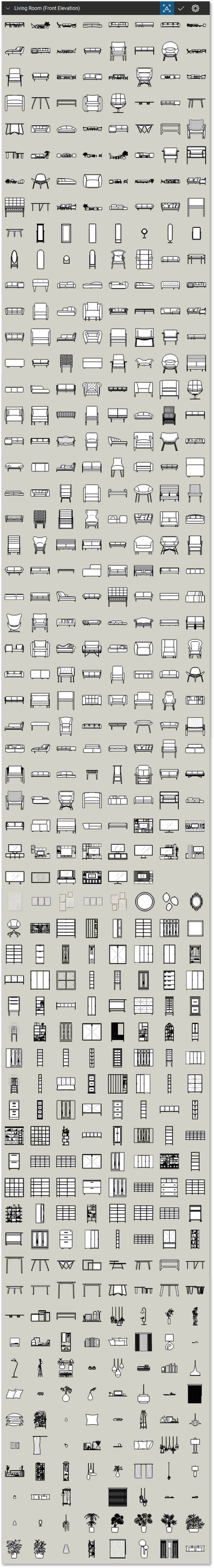 Interior Design and Architecture Bluebeam Tool Set