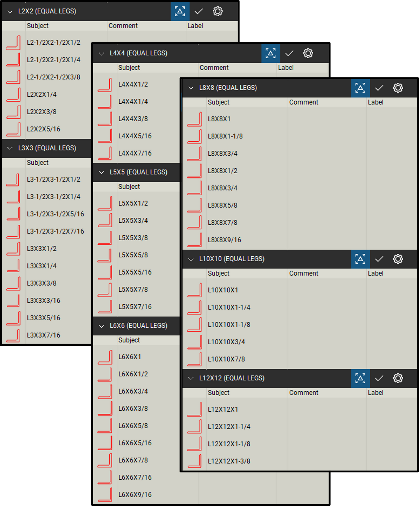 Structural Bluebeam Tool Set