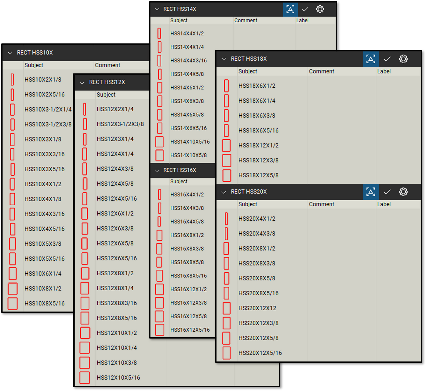 Structural Bluebeam Tool Set