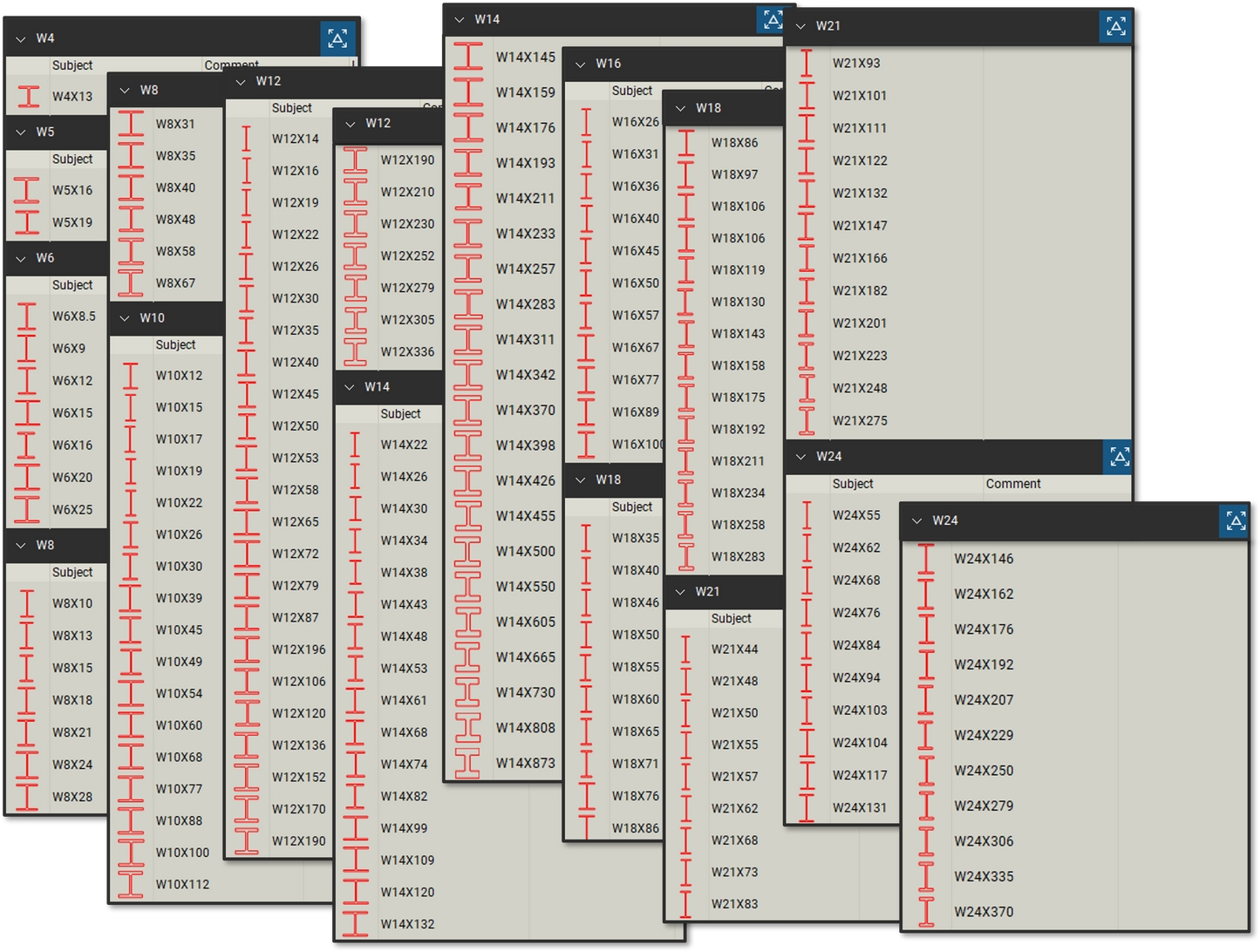 Structural Bluebeam Tool Set