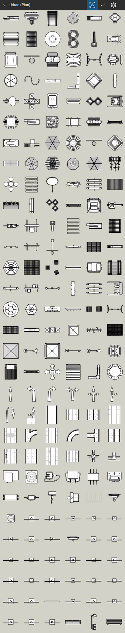 Landscaping, Urban Design and Planning Bluebeam Tool Set