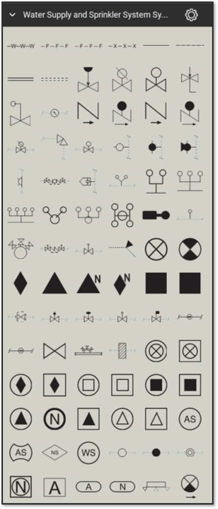Fire Safety and Emergency Symbols Bluebeam Tool Set