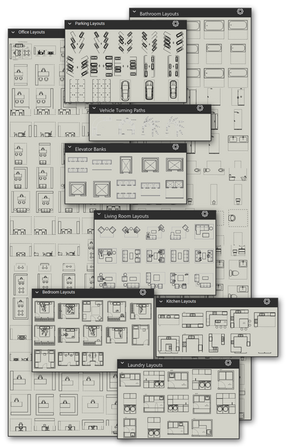 Architectural Layouts Bluebeam Revu Tool Set