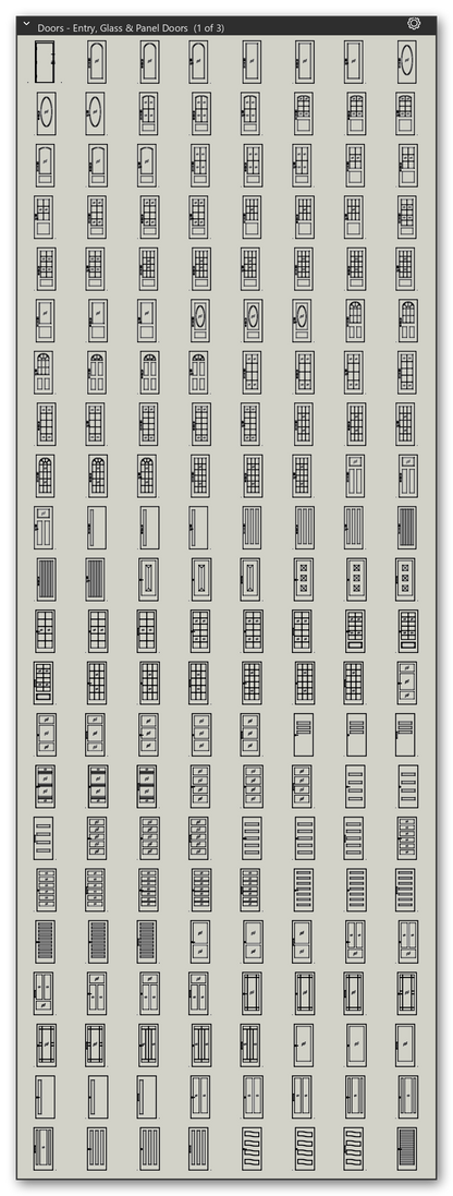 Doors, Windows & Walls Bluebeam Tool Set