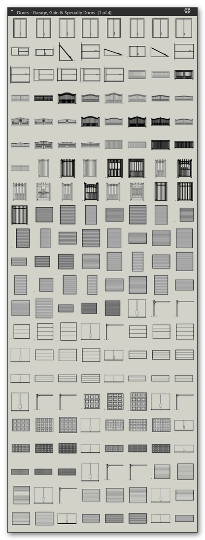 Doors, Windows & Walls Bluebeam Tool Set