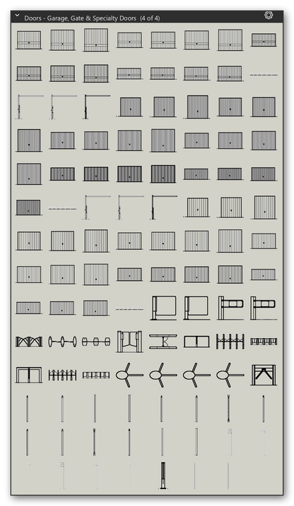 Doors, Windows & Walls Bluebeam Tool Set
