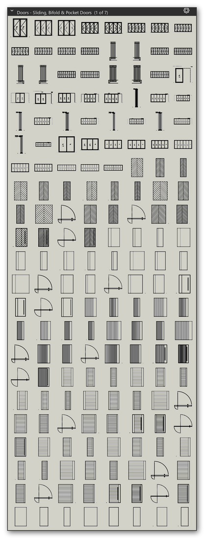 Doors, Windows & Walls Bluebeam Tool Set