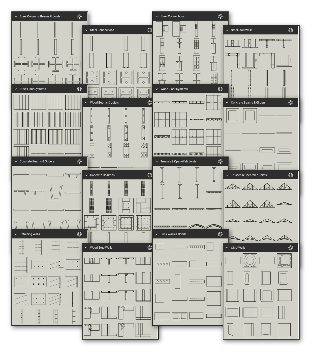 Framing & Structural Details Bluebeam Tool Set