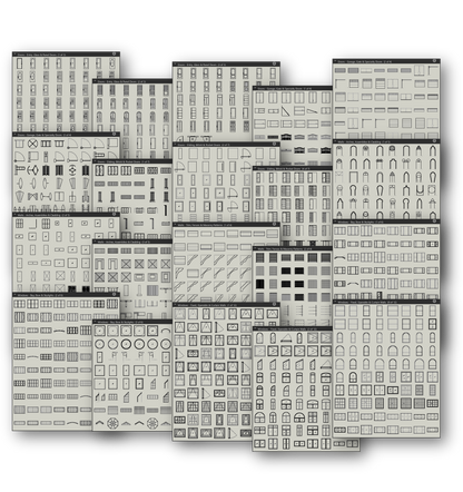 Doors, Windows & Walls Bluebeam Tool Set