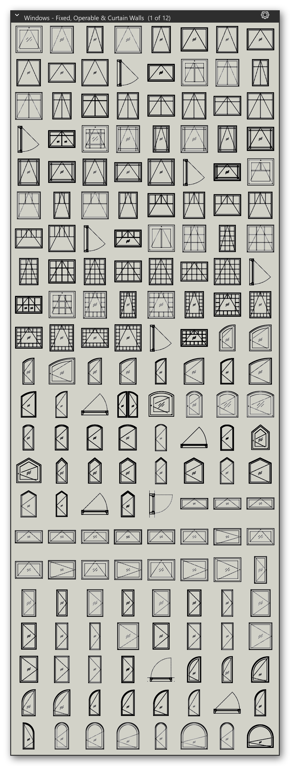Doors, Windows & Walls Bluebeam Tool Set
