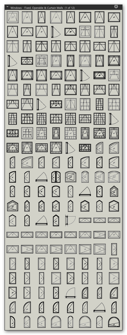 Doors, Windows & Walls Bluebeam Tool Set