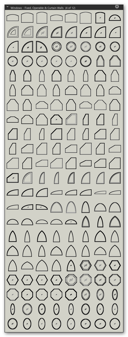 Doors, Windows & Walls Bluebeam Tool Set