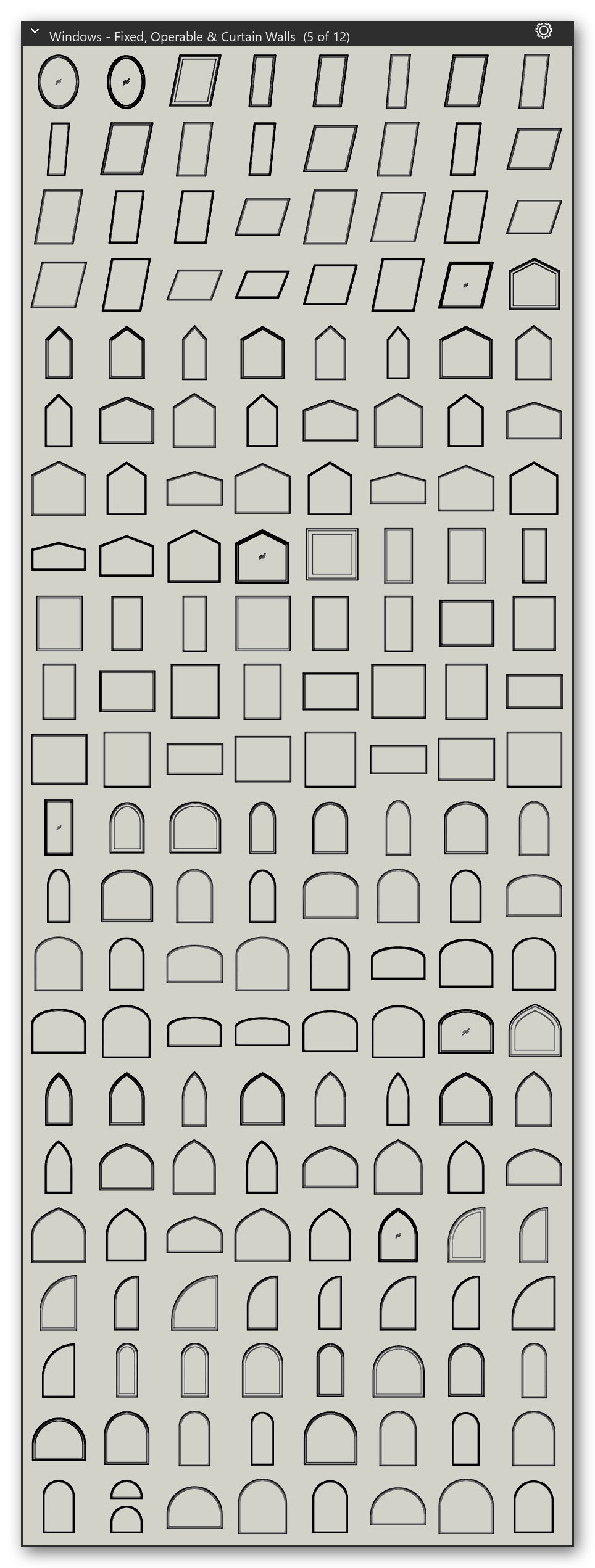 Doors, Windows & Walls Bluebeam Tool Set