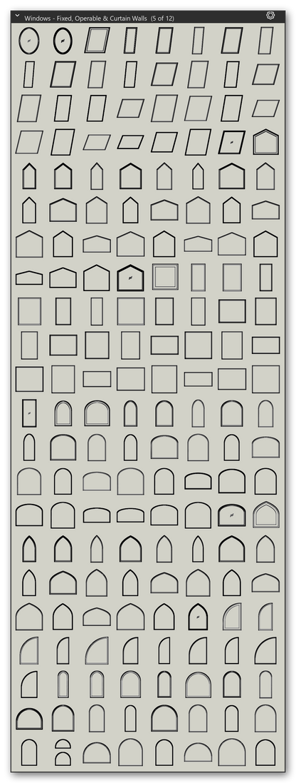 Doors, Windows & Walls Bluebeam Tool Set