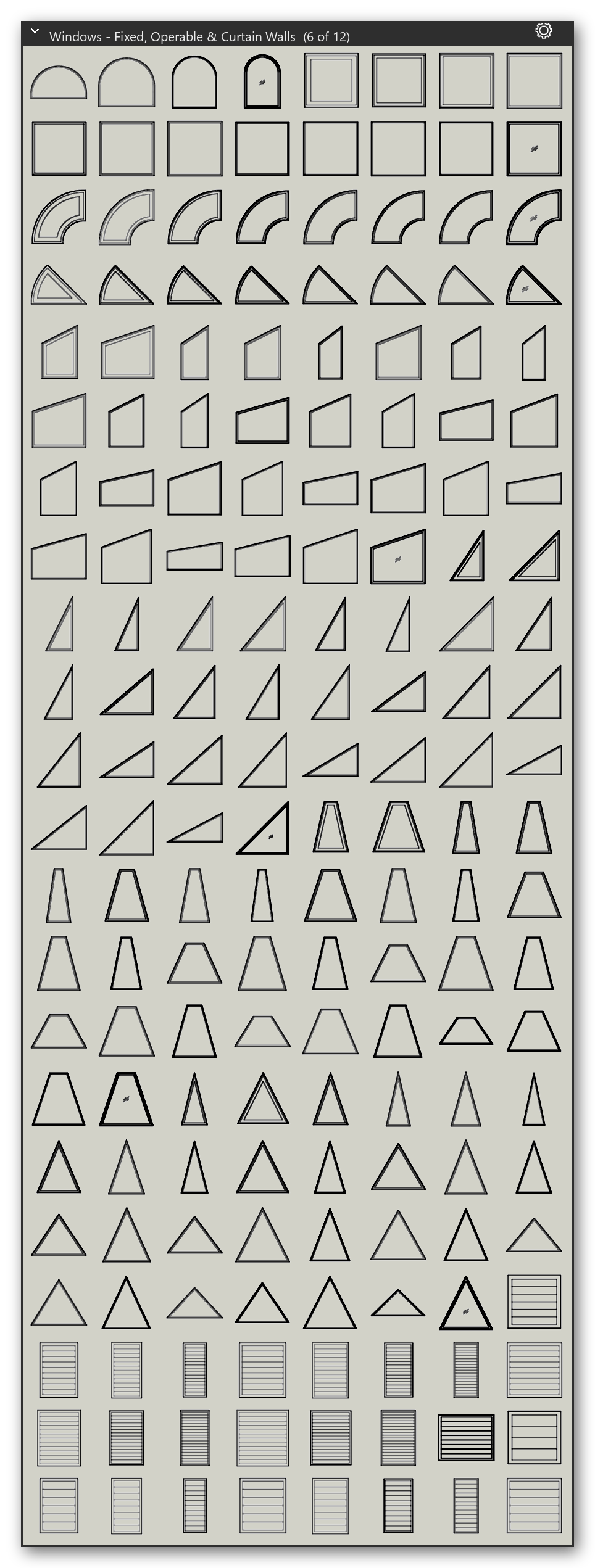 Doors, Windows & Walls Bluebeam Tool Set