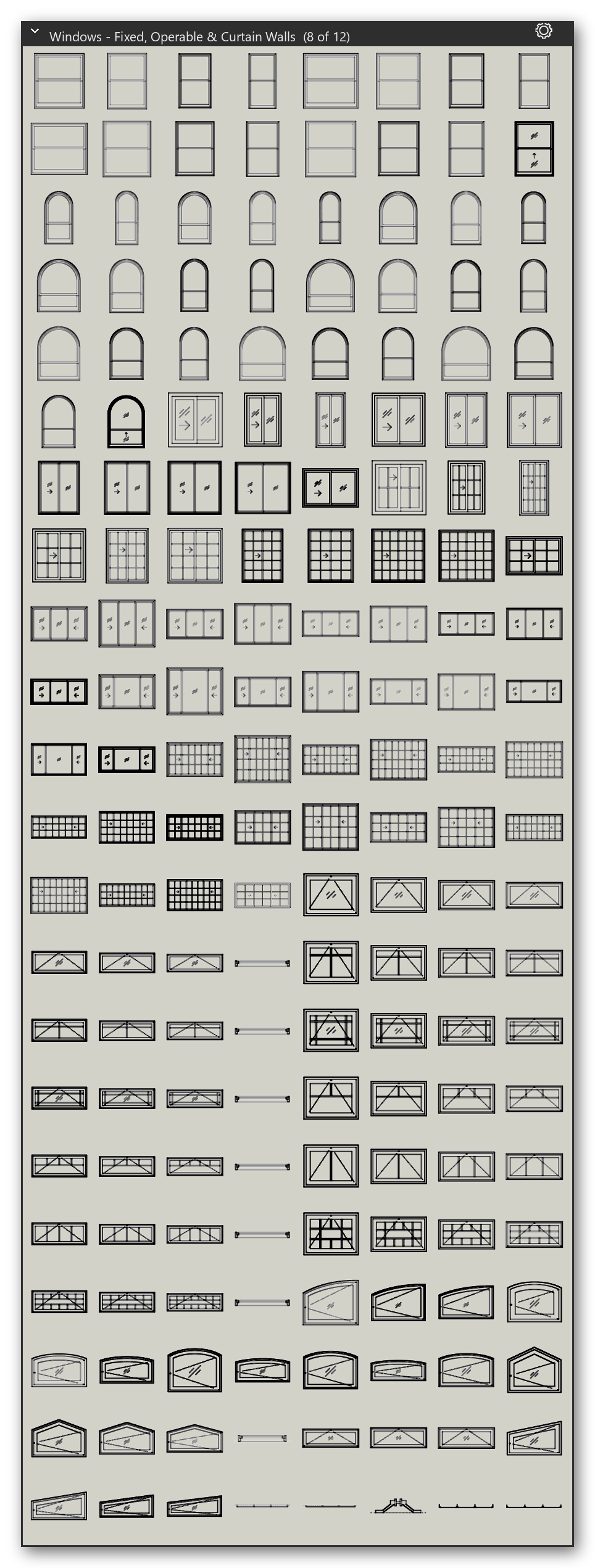 Doors, Windows & Walls Bluebeam Tool Set