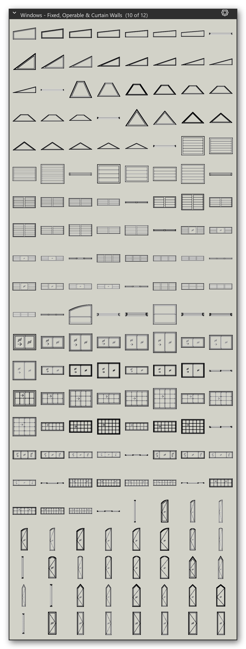 Doors, Windows & Walls Bluebeam Tool Set