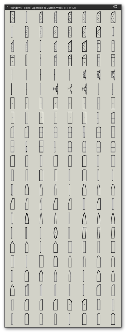 Doors, Windows & Walls Bluebeam Tool Set