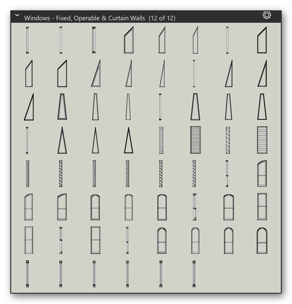 Doors, Windows & Walls Bluebeam Tool Set