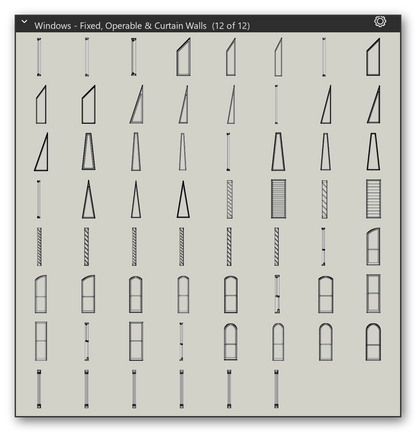 Doors, Windows & Walls Bluebeam Tool Set